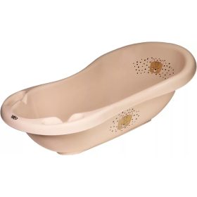   Tryco - Kád dugóval és csúszásgátlóval - Leopárd Lenny - Homok