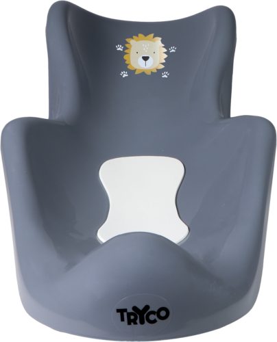 Tryco - Babatartó kádba csúszásgátlóval - Oroszlán Leó - Sötét szürke