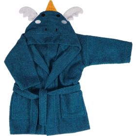   Blush & Blossom Sárkány Diego fürdőköntös 0-1 éveseknek