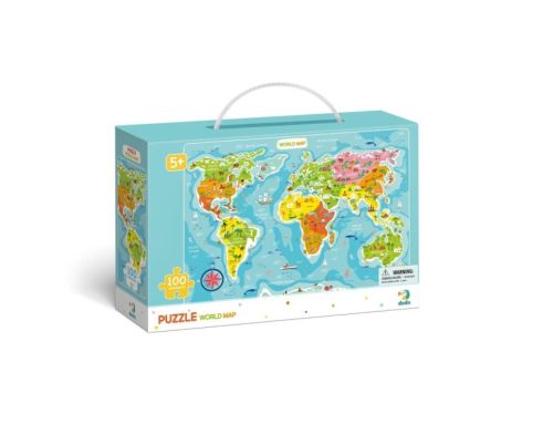 Dodo puzzle 100 db - Világtérkép