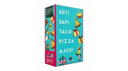 Süti, sapi, taco, pizza, ajcsi - Gyorsasági kártyajáték