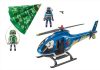 Playmobil - Rendőrségi helikopter - ejtőernyős üldözés