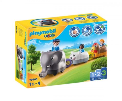 Playmobil - Guruló kisállat-vonatom