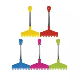   Wader: Rövid szárú gereblye fém nyéllel, 32 cm - többféle