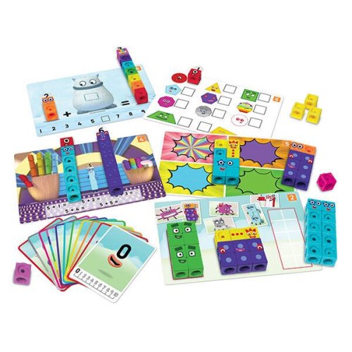 Számoló kockák feladatlapokkal - Numberblocks Számfölde 1-10 foglalkoztató készlet - Mathlink