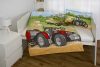 Traktor szalmabálával - Óvodai gyermek ágyneműhuzat - Prémium minőség