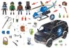 Playmobil - Rendőrségi helikopter: Menekülő autós nyomában