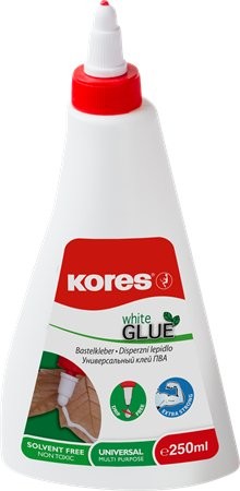 Hobby ragasztó, 250 ml Kores "White Glue"