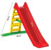 Műanyag csúszda Speed 170 cm piros/sárga/zöld