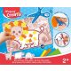 Kreatív készségfejlesztő készlet, MAPED CREATIV, "Early age", vágj és ragassz!