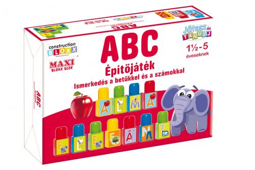 Maxi Blocks ABC építőjáték kicsiknek