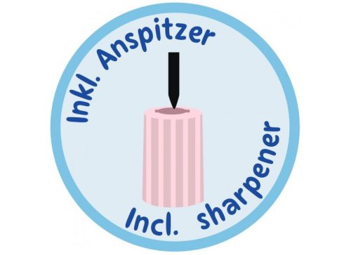 Körző Griffix ergonomikus rózsaszín