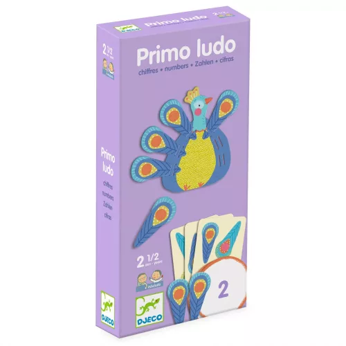 Djeco Primo Ludo - 1-4-ig - Numbers fejlesztő játék