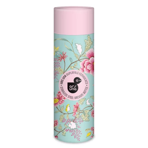 ARS UNA duplafalú fémkulacs -600 ml - Oriental-turquoise