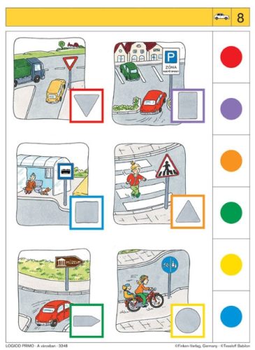 A városban Logico Primo feladatlapok - 978-963-294-120-2