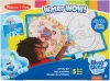 Melissa&Doug - Rajzolás vízzel azúrkék nyomok és te- széthajtható tábla