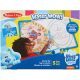 Melissa&Doug - Rajzolás vízzel azúrkék nyomok és te- széthajtható tábla