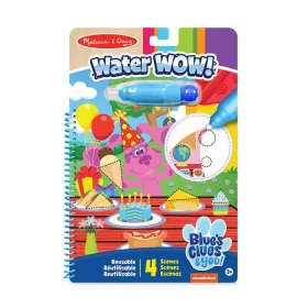   Melissa&Doug - Formák rajzolás vízzel- azúrkék nyomok és te sorozat