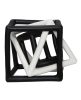 Label-Label -Szilikon geometrikus formák rágóka - Fekete&fehér