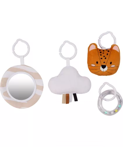 Tryco - 2 in 1 leopárdos játszószőnyeg