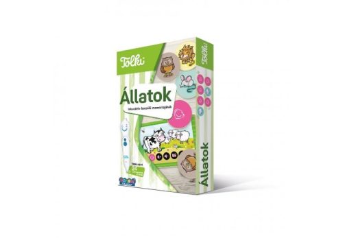 Tolki- Állatok Interaktív beszélő memóriajáték