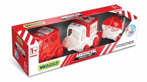 Wader Kid Cars mentős szett