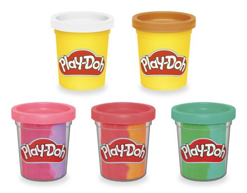 Play Doh Szivárványos csavart fagylalt készítő játékszett