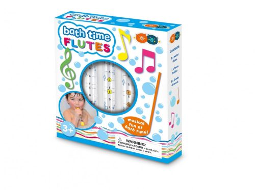 Buddy & Barney vízi furulyák fürdőjáték, 5 db