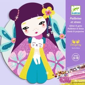   Djeco Csillámkép készítő - távolkeleti lányok - Onnanoko