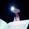 Flexilight Pals - könyvjelző lámpa - Dinosaur Pink