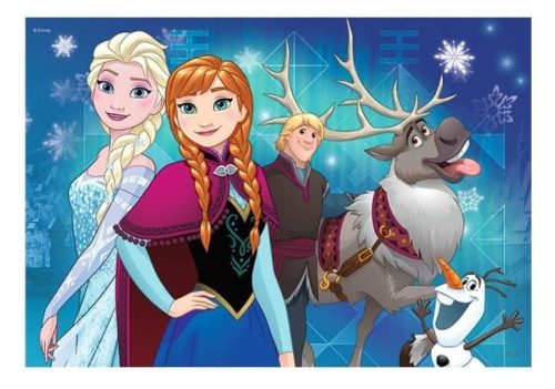 Jégvarázs északi fény 2x24db-os puzzle