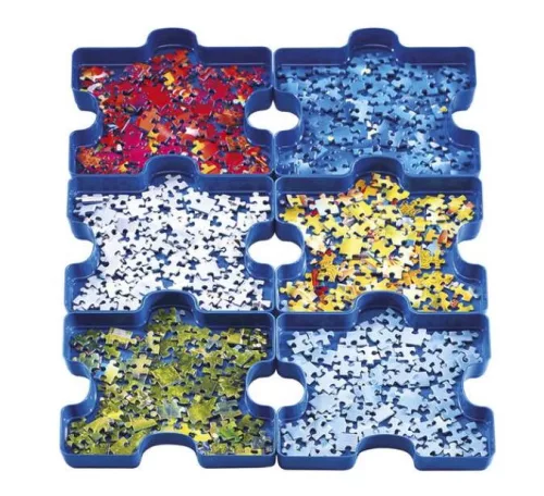 Puzzle válogató tálca