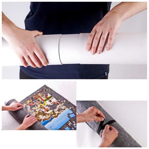 Puzzle feltekerő szőnyeg 500-1500 db-os puzzlhoz Trefl