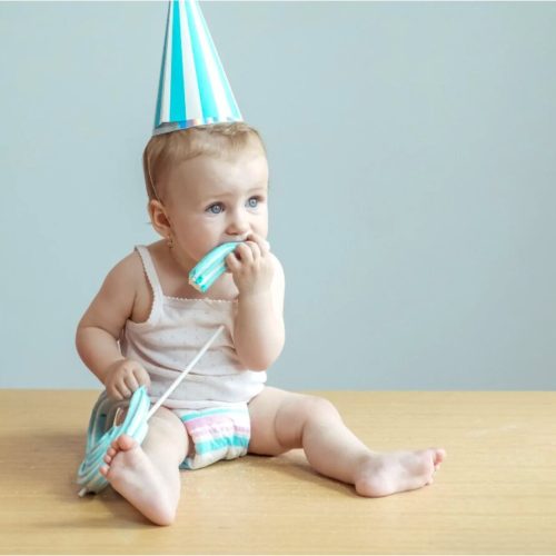 Kolorky Day öko pelenka, Csíkok, S méret (3-6 Kg) 25db