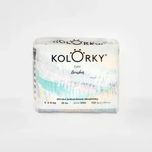 Kolorky Day öko pelenka, Ecset, S méret (3-6 Kg) 25db