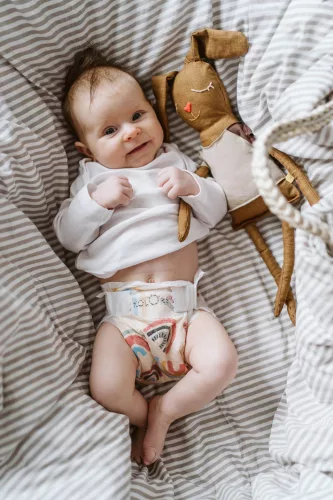 Kolorky Day öko pelenka, Eső&Szivárvány, XL méret (12-16 Kg) 17db