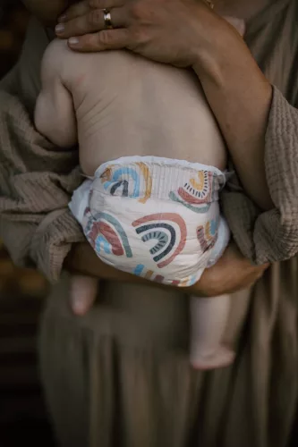 Kolorky Day öko pelenka, Eső&Szivárvány, XL méret (12-16 Kg) 17db