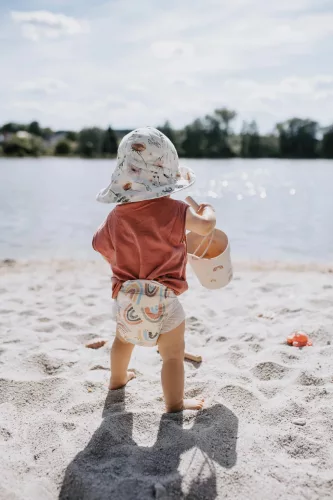 Kolorky Day öko pelenka, Eső&Szivárvány, XL méret (12-16 Kg) 17db