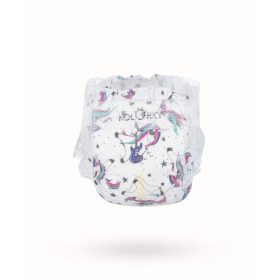   Kolorky Night öko pelenka, Egyszarvú, M méret (5-8 Kg) 21db
