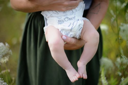 Kolorky Deluxe Velvet öko pelenka,L&L&L, M méret (5-8 Kg) 21db