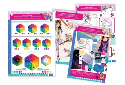 Make It Real - Divattervező vázlatfüzet - Modern ruhák