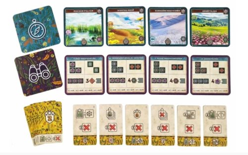 Irány a vadon! - Észak-Amerika - társasjáték