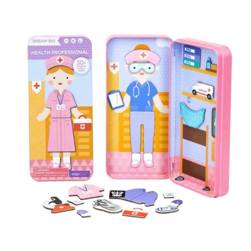 Mágneses puzzle játék, Kórház - MierEdu