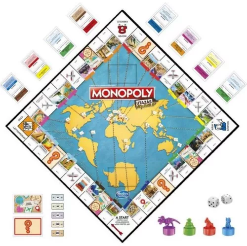 Monopoly  World Tour - Világkörüli út társasjáték