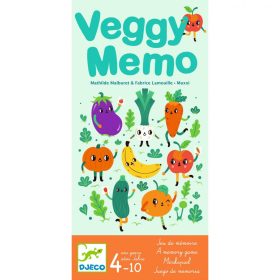   Djeco memóriajáték - Zöldségek és gyümölcsök - Veggy Memo