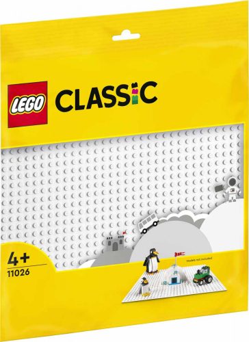 LEGO Classic 11026 Fehér alaplap 32x32 bütykös