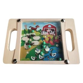 Golyóvezető ügyességi játék, A farmon Magni