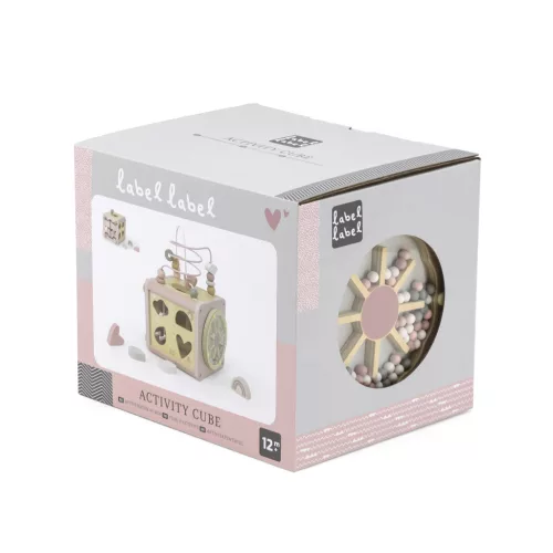 Label Label - Activity kocka - Pink