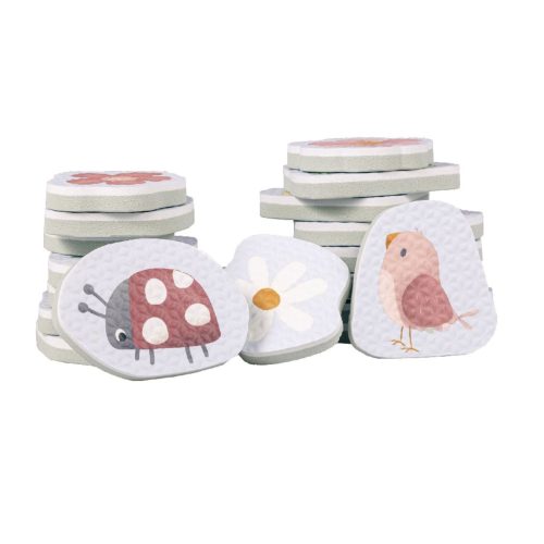 Little Dutch - Habtapi fürdőjáték - virágok és pillangók