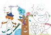Avenir Kids- Kreatív színező készlet méhviasz krétával, 4 évszak